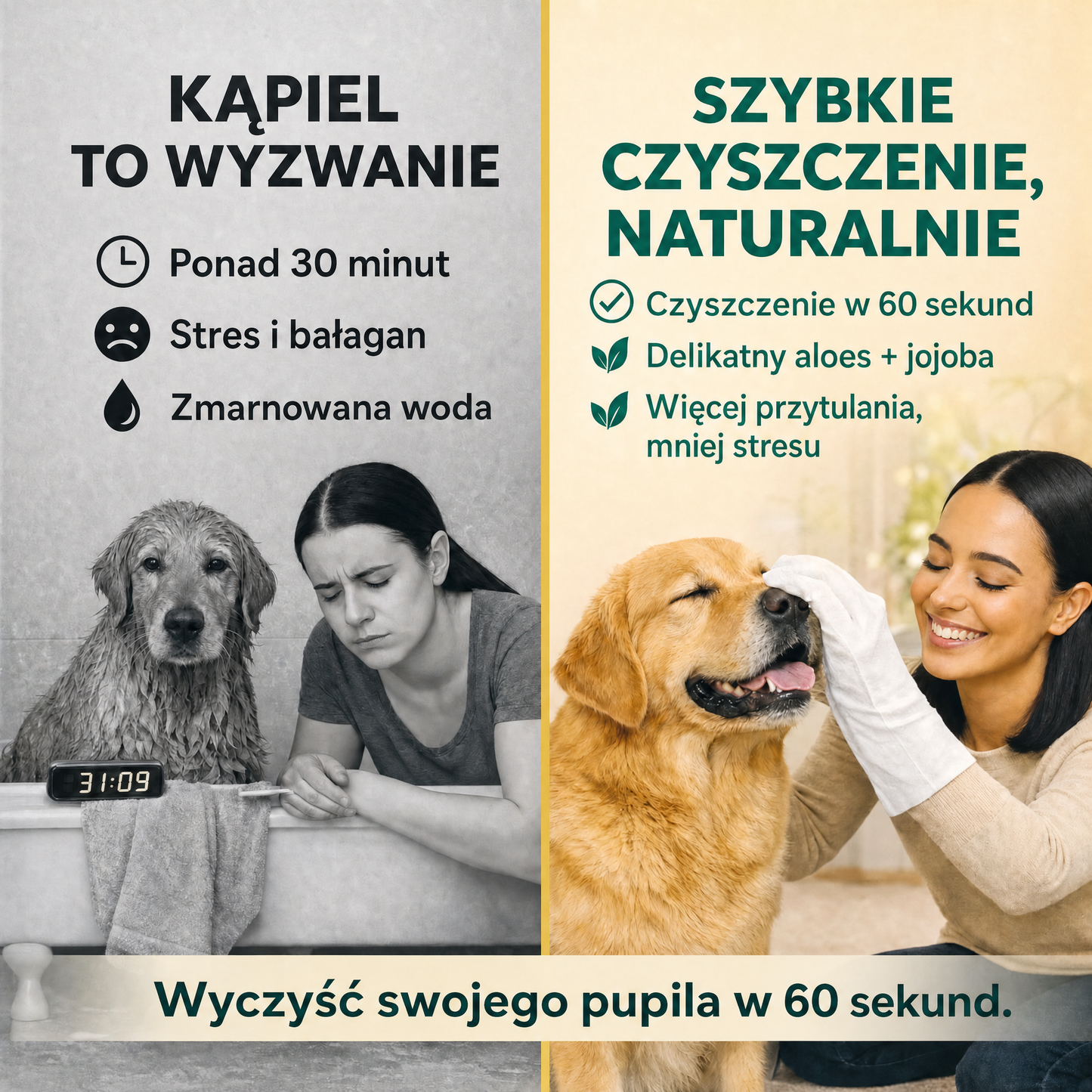 REKAWICE DO CZYSZCZENIA PSÓW